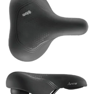 Selle Royal zadel Aurorae uni zwart Relaxed