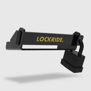 Lockride E-type Black for Bosch Powerpack Rack met Abus Slot