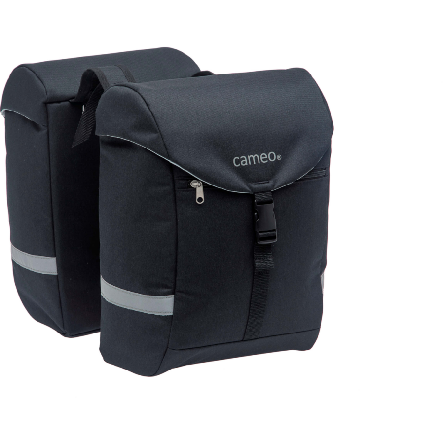 Cameo fietstas dubbel Sports bag black