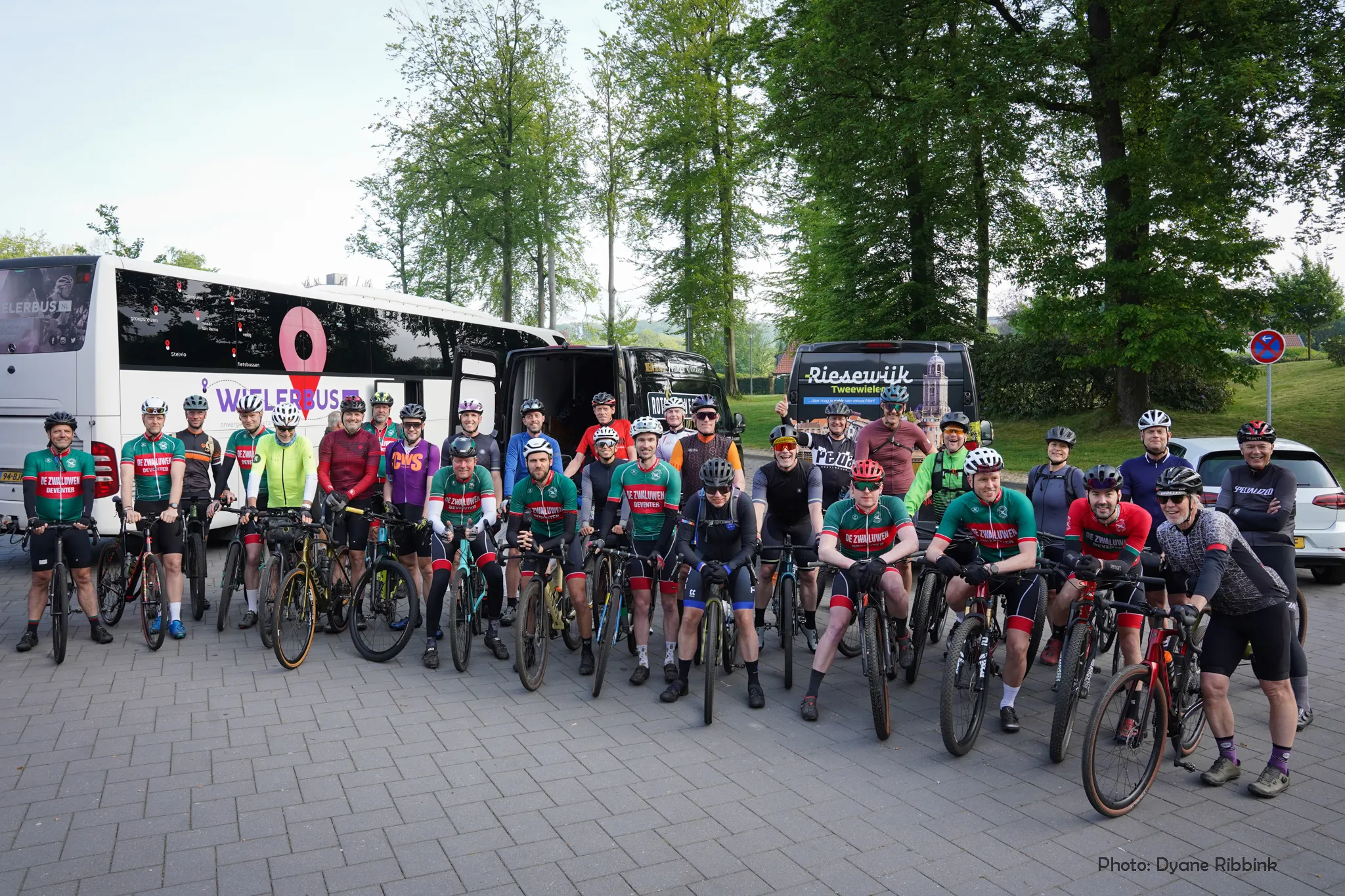 Hermannsweg 11 mei gravelride georganiseerd door Riesewijk Tweewielers Deventer