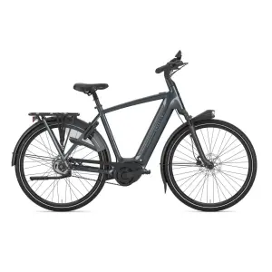GAZELLE Grenoble C5 Heren Anthracite Grey Glans 57cm 2025