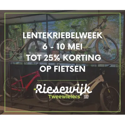 Lentekriebels- voordeelweek bij Riesewijk