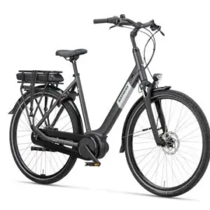 BATAVUS Altura E-Go CP Plus N7 LAGEINSTAP Zwart Mat 56cm 2025