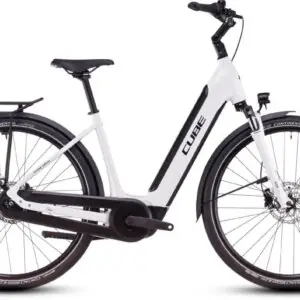 CUBE SUPREME HYBRID COMFORT ONE 500 Lageinstap Metallicwhite/black EE58 EE58 2025