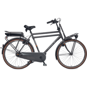 Cortina E-U4 Solid Heren Eclips Blac0k Matt MHB7 Bosch ActiveLine